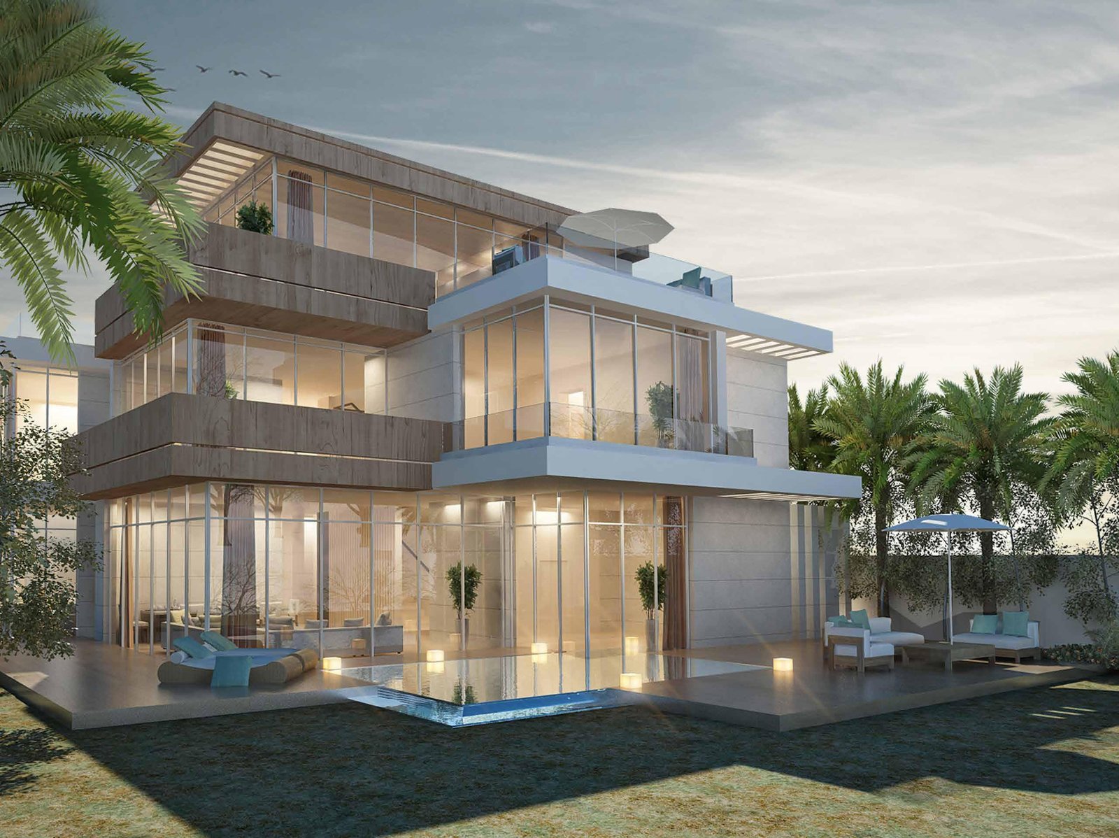 Luxury beachfront lifestyle at Nudra Saadiyat Island with sunset views and premium villa residences